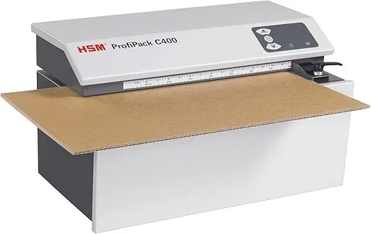 HSM ProfiPack C400 Single-Layer Cardboard Converter, White