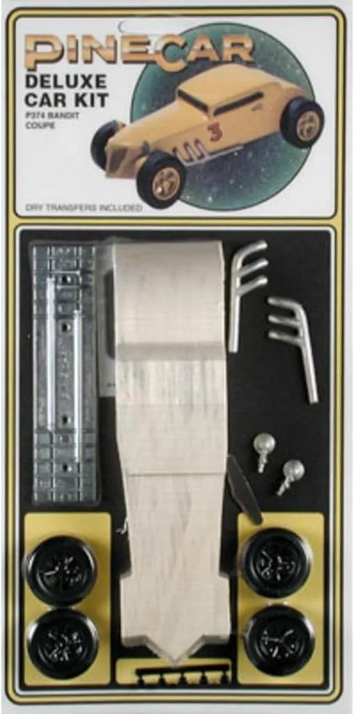 Pinecar Woodland ScenicsWS 374 Bandit Coupe Deluxe Car Kit