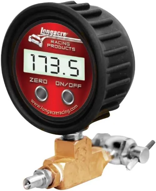 Longacre 52-50483 Digital Shock Inflation Pressure Gauge