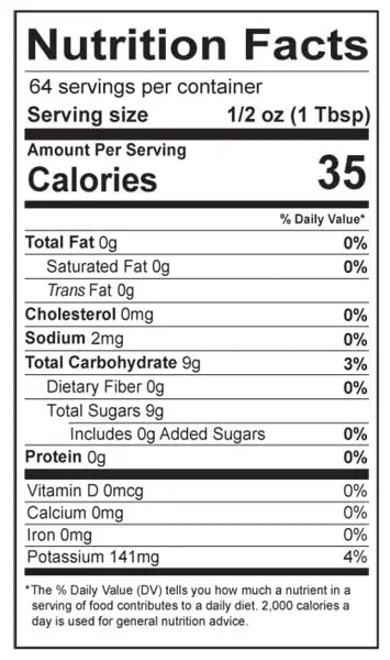 Pomegranate Juice Concentrate by FruitFast - (32 FL OZ) Unsweetened, 65 Brix Pure Concentrated Pomegranate Juice - 100% Pomegranate Extract - No Additives or Fillers!
