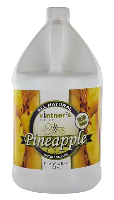 Vintner's Best - Pineapple Fruit Wine Base - 128 oz (1 Galllon)