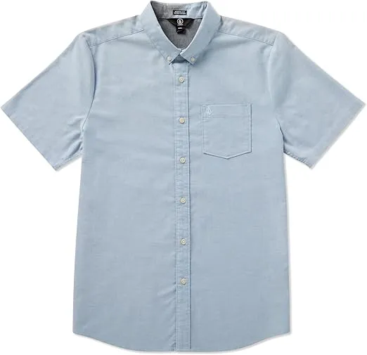 Volcom Men's Everett Oxford Short Sleeve Shirt