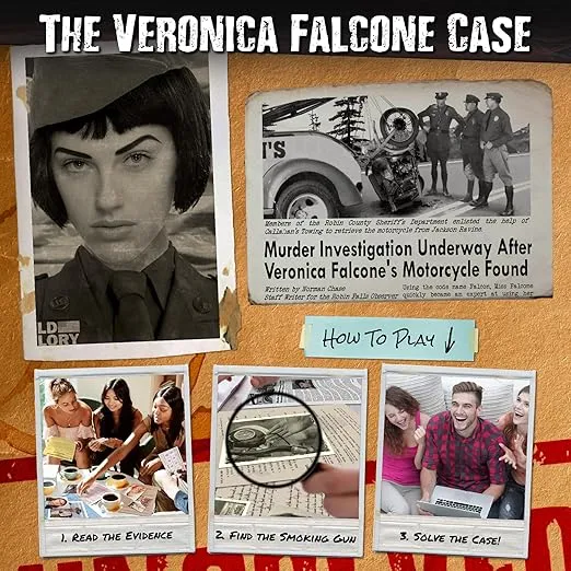 UNSOLVED CASE FILES | Falcone, Veronica - Cold Case Murder Mystery Game | Can You Solve The Crime?
