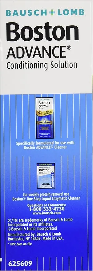Bausch & Lomb Boston Advance Comfort Formula Conditioning Solution, 3.5 oz