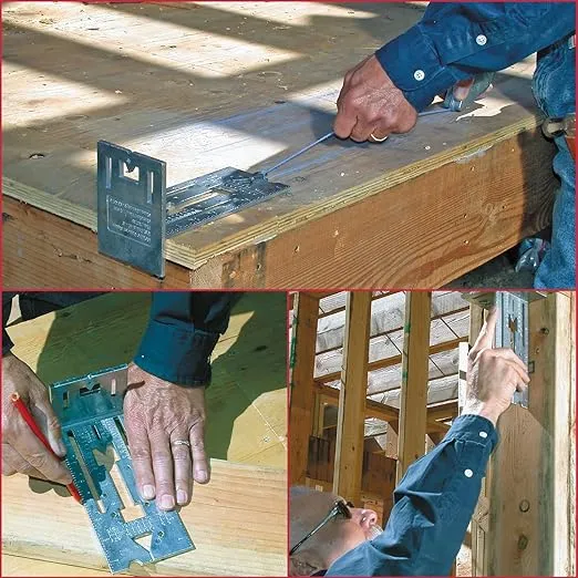Universal Square-Framing Tool, Carpenter Square for Woodworking, Smart Square Tool for Carpenter, Framing Tool, Essential Woodworking Tools and Accessories