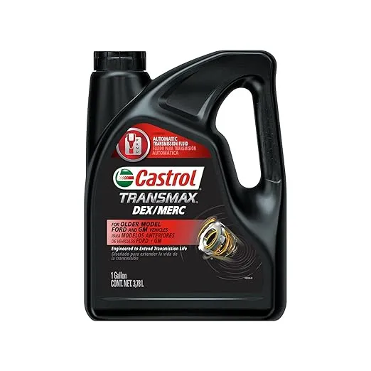 Castrol TRANSMAX DEX/MERC ATF, 1 Gallon, Automatic , Black
