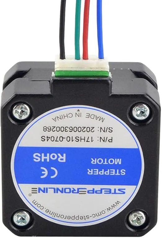 STEPPERONLINE Nema 17 Bipolar Stepper Motor 0.7A 13Ncm (18.4oz.in) 17HS10-0704S
