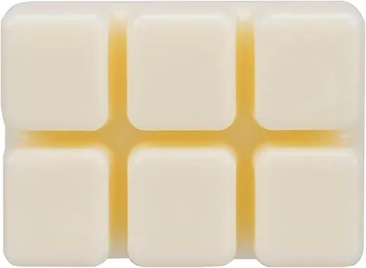 Luxuriously Scented 2 Ounce Wax Mixer Wax Melt Cubes for Tart Burner, Back Porch, White
