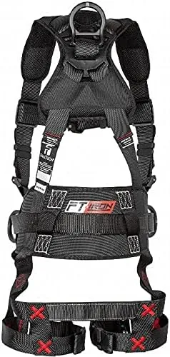 FallTech Falltech FT Iron Worker Body Harness Small to Medium Belt Size 29 to 41