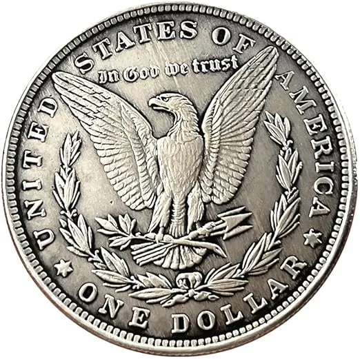 Movable Mechanism Coin Roman Booteen Amazing Art Open The Mountain” Bitcoin Coin Hobo Nickel Magic Coin Collectible Creative Gift Handmade Commemorative Coin