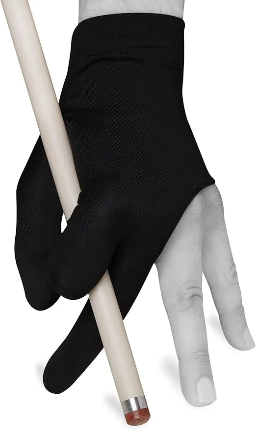 Billiard Quality Pool Cue Billiard Glove - Fits Either Hand - One Size fits All - Choose Your Color