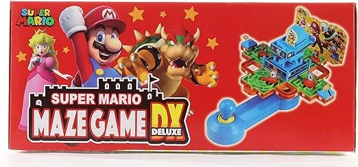 EPOCH Super Mario Maze Game Deluxe - Single Player Tabletop Action Game for Ages 4+