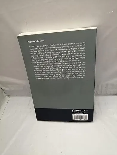 Yiddish: A Linguistic Introduction