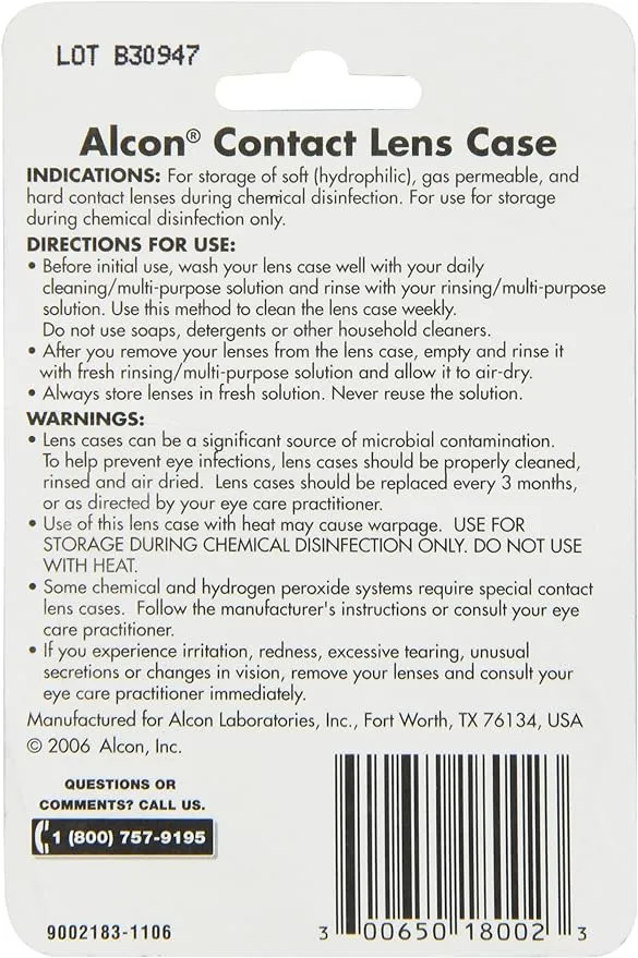 Opti-Free Contact Lens Case, 1 Pack