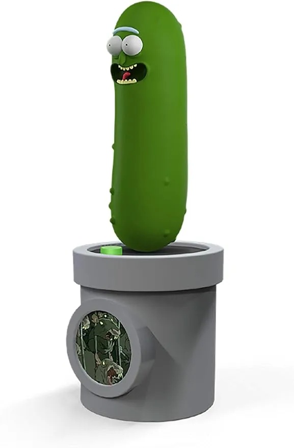 Rick and Morty Dancing Pickle Rick Moves to The Rick and Morty Theme Song Or Grooves to Any Sounds Or Music in The Room