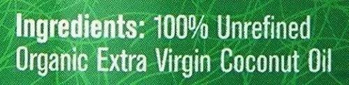 100% Organic Extra Virgin,Coconut Oil,84 Fl .oz,beauty aid and cooking oil