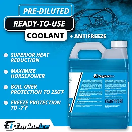 Engine Ice TYDS008C High Performance Coolant, (Case of 4)