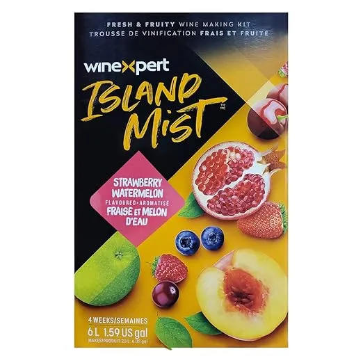 Island Mist Strawberry Watermelon 7.5 Liter Wine Making Kit