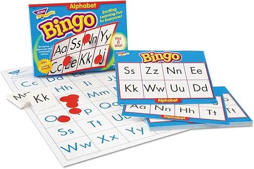 TREND T6062 Young Learner Bingo Game, Alphabet