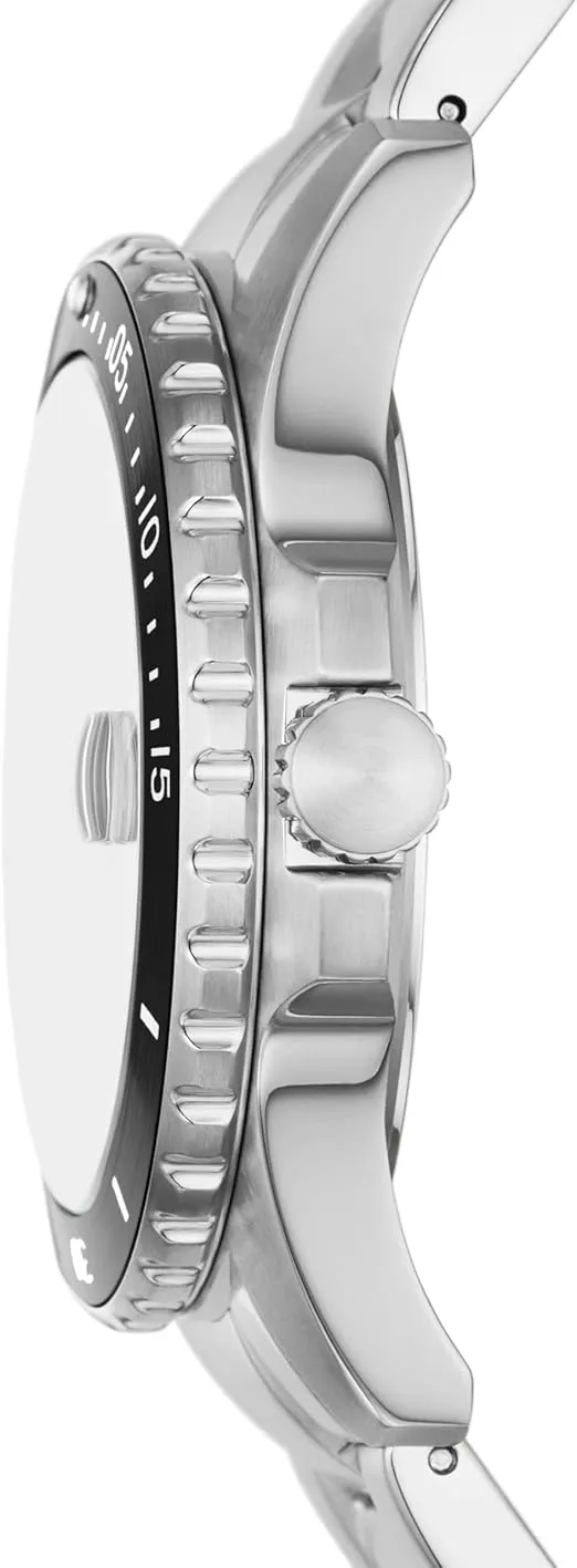 Fossil Men's Sports Watch with Stainless Steel, Silicone, or Leather Band