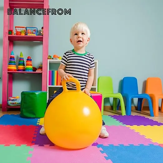 BalanceFrom 36 Piece Kids Puzzle Play Mat, Foam Floor Tiles