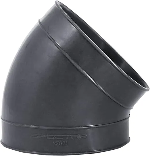 Spectre Performance (97821) 4" 45 Degree EPDM Intake Coupler