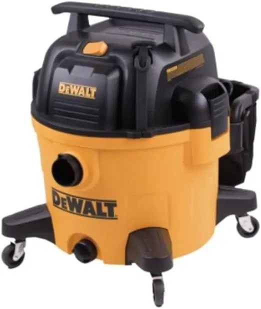 DEWALT DXV09P 9 Gallon Poly Wet/Dry Vac, Yellow