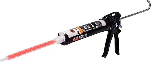 Simpson Strong-Tie SET-3G10 High-Strength Epoxy Anchoring Adhesive for Threaded Rods, Rebar & Dowels - Superior Bond Strength, Fast Curing, 8.5 oz Coaxial Cartridge