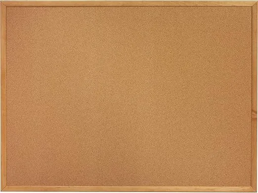 Lorell Oak Wood Frame Cork Board