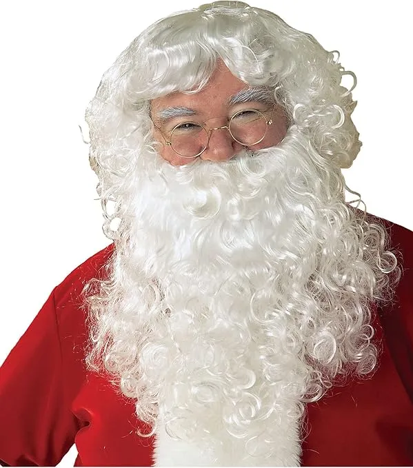 Rubie's Costume Co Value Santa Beard And Wig Set