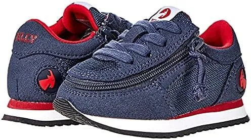 BILLY Footwear Kids Jogger Shoes for Toddlers – Glittered Side Panel – Removable Insole Imported Shoes