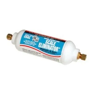 Dial 2 in. H x 2 in. W Plastic White In-Line Scale Eliminator Cartridge