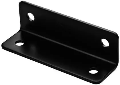 National Hardware N351-484 1212BC Corner Brace in Black finish