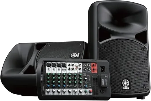 Yamaha Portable PA System with Bluetooth Stagepas 600BT