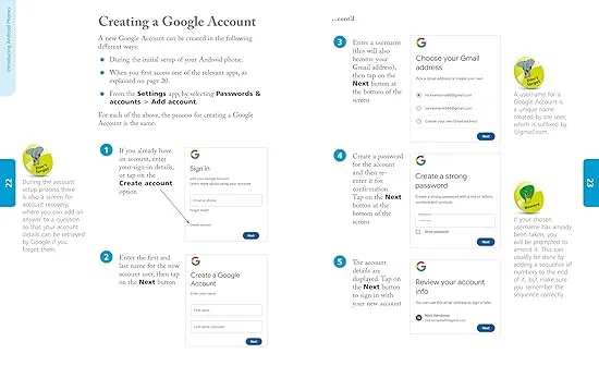 Android Phones for Seniors in easy steps: Illustrated using Android 13
