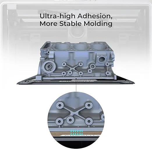 Creality K1 Max Build Plate Kit 315 * 310mm, 3D Printer Platform with Frosted PEI Surface and Soft Magnetic Sticker for K1 Max, Ender 3 Max Neo, Ender 3 S1 Plus 3D Printers