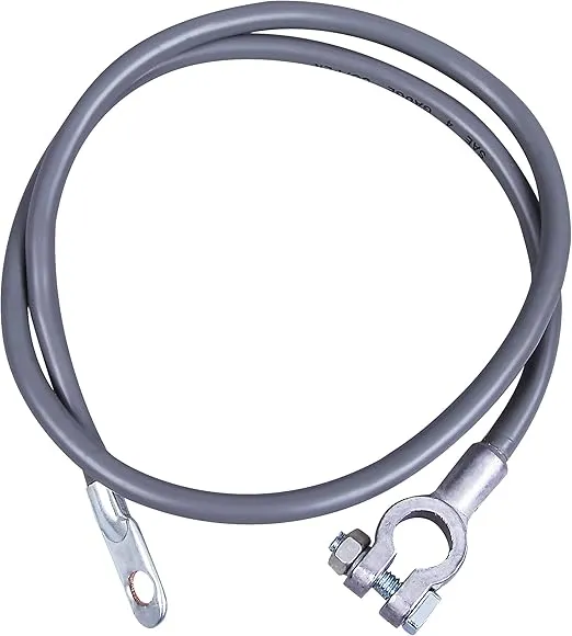 Cartman 4AWG 37-Inch Negative Battery Cable Cable, 4Gauge x 37" 1Pk