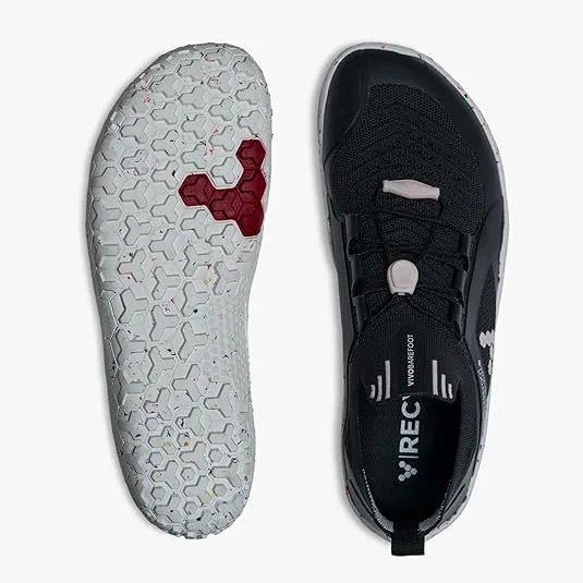 Vivobarefoot Primus Trail Knit FG, Womens Breathable Off-Road Shoe with Barefoot Firm Ground Sole