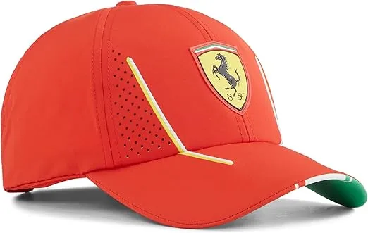PUMA Scuderia Ferrari Kids 2024 Team Cap Speed Red - Size: Kids One Size Fits Most