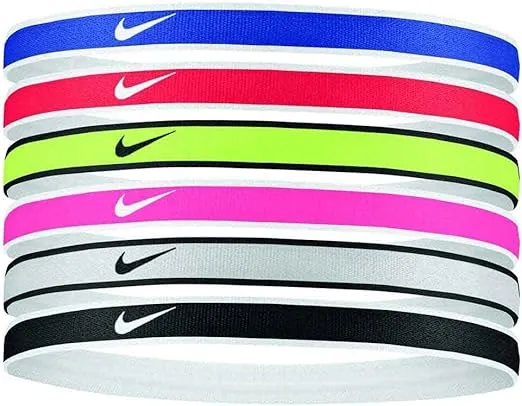 Nike Swoosh Ladies Headbands 6 Pack