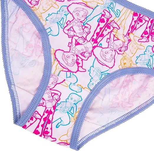 Handcraft Girls Panties Frozen, Toy Story, Baby Shark, Wonder Woman Underwear 8-Pack Toddler/Little Kid/Big Kid Briefs