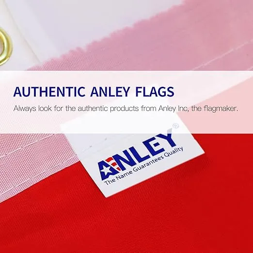 Anley Fly Breeze 3x5 Foot Virginia State Polyester Flag - Vivid Color and Fade Proof - Canvas Header and Double Stitched - Virginia VA State Flags with Brass Grommets 3 X 5 Ft