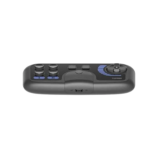 8Bitdo PCE Core 2.4G Wireless Gamepad for PC Engine Mini, PC Engine CoreGrafx Mini, TurboGrafx-16 Mini & Nintendo Switch (PCE Core Edition)