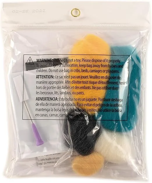 Dimensions Gnome Needle Felting Starter Kit, 2.5" x 7.5", 4 Piece