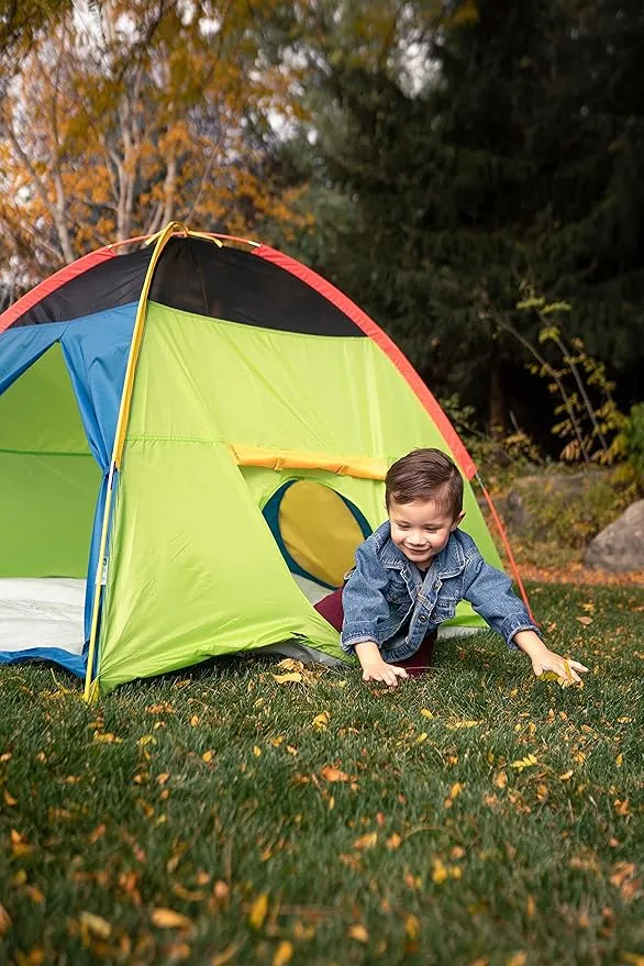 Pacific Play Tents 40205 Kids Super Duper 4-Kid Dome Tent Playhouse, 58" x 58" x 46"
