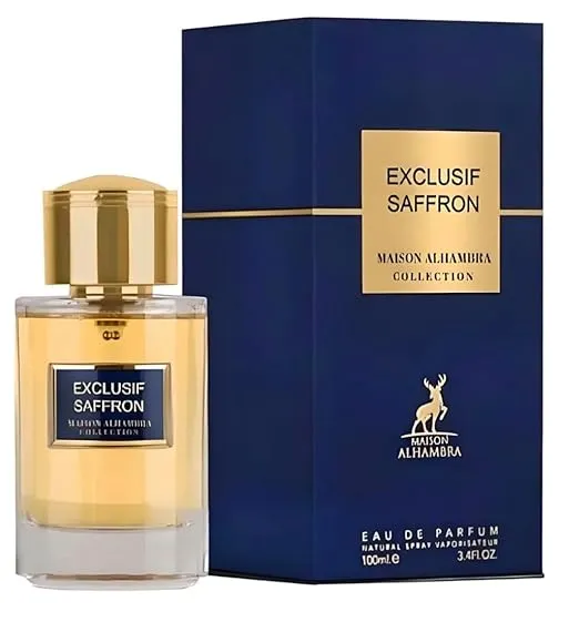 Exculsif Saffron by Maison Alhambra for Men - 3.4 oz EDP Spray