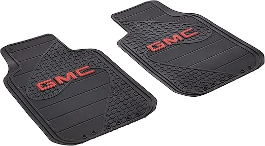 Plasticolor 001457R01 GMC Factory Floor Trim-to-Fit Left and Right Universal Floor Mat - Set of 2