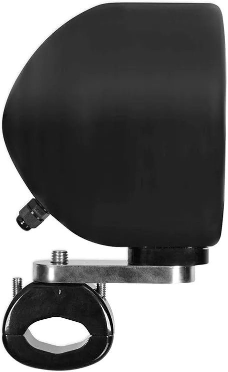 Rockville 2 MAC40B 4" Black Swivel Aluminum Tower/Handlebar Speaker Pods ATV/UTV