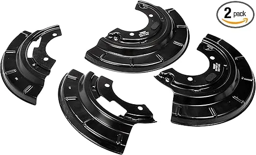 Dorman 924-662 Rear Brake Dust Shield - 1 Split Pair Compatible with Select Ford / Mazda / Mercury Models (OE FIX)
