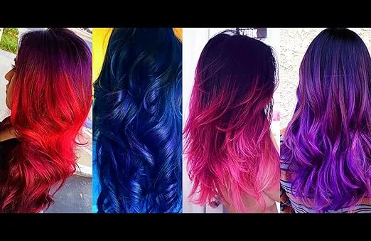 Carlashes Ombre Shaded Purple Car Eyelashes, Special Edition, Hand Airbrushed Candy Purple Tips, Miles of Smiles